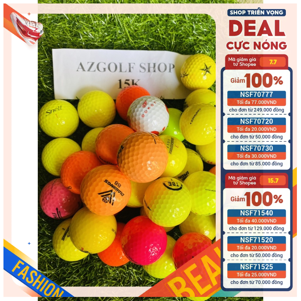 BÓNG GOLF MÀU -  CHÍNH HÃNG MỚI ĐẸP
