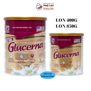 Sữa Bột Abbott Glucerna dành cho người bị tiểu đường hương vani hộp 400g/850g