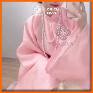 [ DAISYN ] N678 dây chuyền áo dài, vòng cổ áo ngũ thân, dây chuyền áo tấc 2 sợi ngọc trai nhân tạo sang trọng