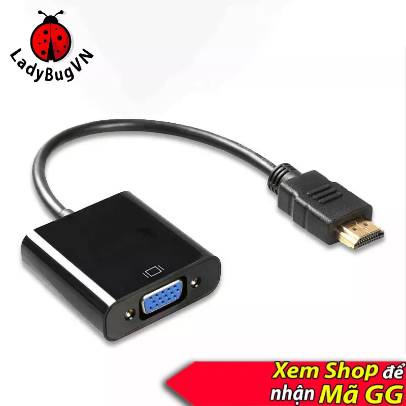 Dây cáp hdmi vga, cáp hdmi to vga có audio 1080 full hd, dây hdmi sang vga, cáp hdmi ra vga, dây cáp vga, dây hdmi