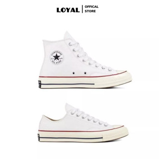 Giày Converse CV 1970s Cổ Cao,Thấp Trắng Kem - Giày Thể Thao Nam Nữ Thời Trang Học Sinh Đi Học Giá Rẻ Full Box Bill