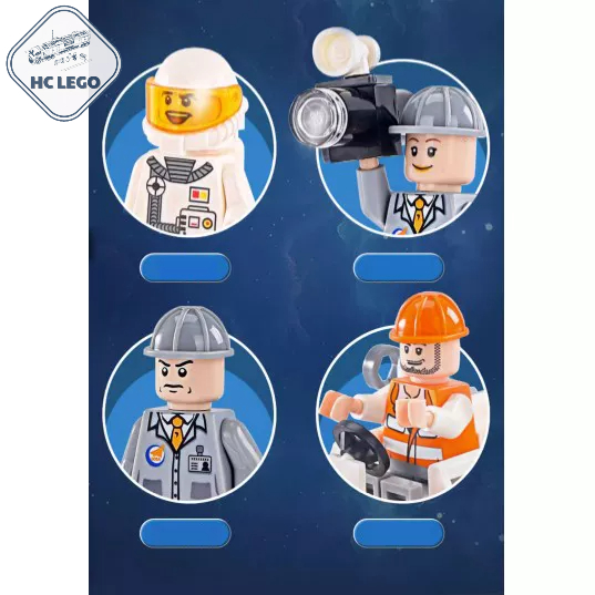 Bộ xếp hình tàu không gian vũ trụ, lego tàu vũ trụ cho trẻ