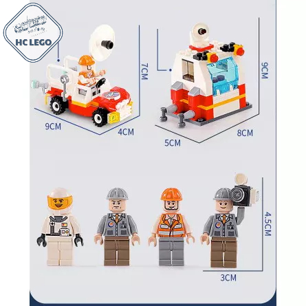 Bộ xếp hình tàu không gian vũ trụ, lego tàu vũ trụ cho trẻ