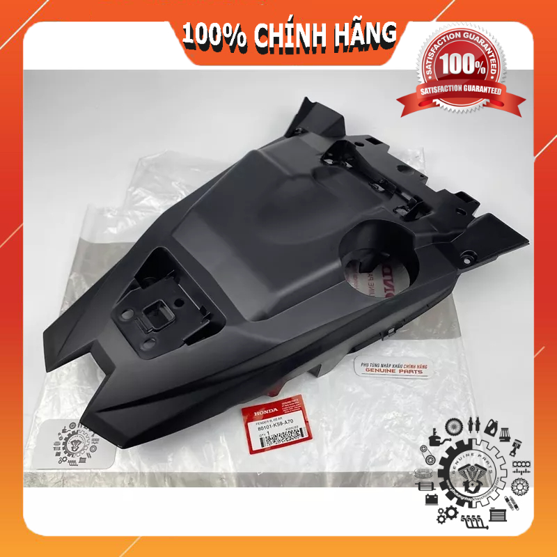 Dè gầm bánh sau VARIO CLICK 2018 2021 chính hãng Honda, Ốp dưới bánh xe sau 80101K59A70