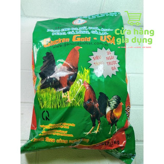 Cám gà đá chicken gold usa - thức ăn cho gà mỹ asil,peru