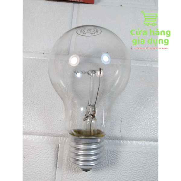 Bóng đèn tròn Đại Quang - bóng đèn dây tóc 220 V - 75W - Đuôi E27