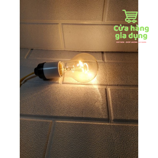 Bóng đèn tròn Đại Quang - bóng đèn dây tóc 220 V - 75W - Đuôi E27