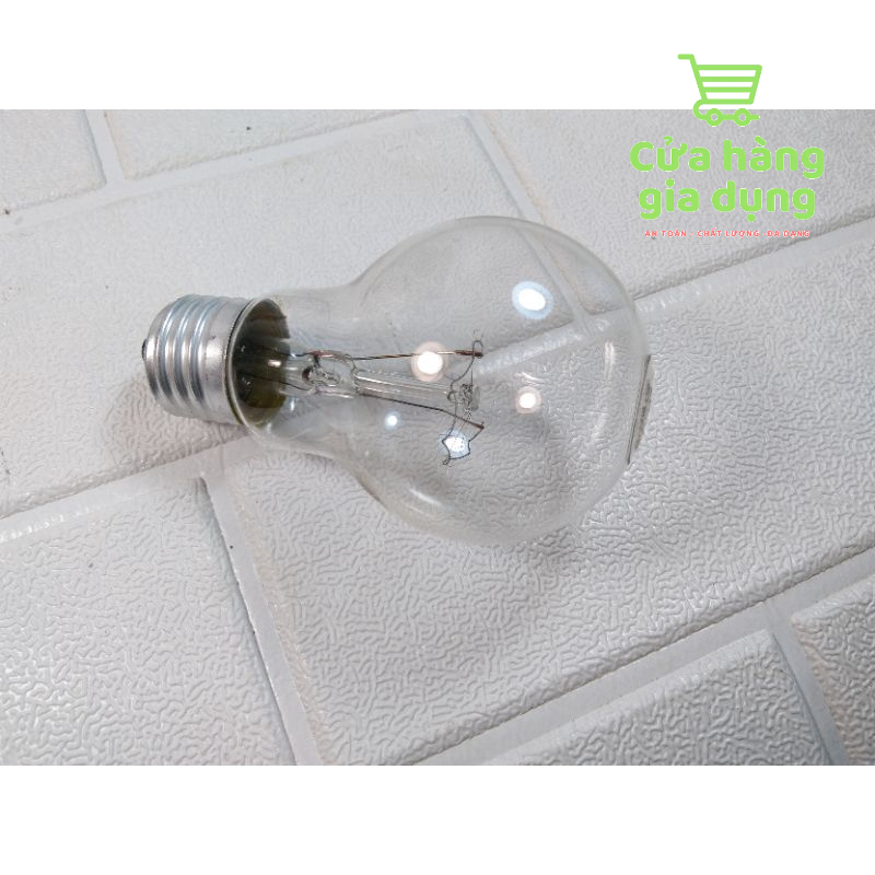 Bóng đèn tròn Đại Quang - bóng đèn dây tóc 220 V - 75W - Đuôi E27