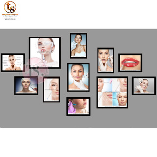 Bộ 11 tranh tấm cứng dán tường (Filler)