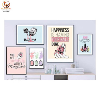 BỘ 5 TRANH TRANG TRÍ NAIL SIÊU ĐÁNG YÊU