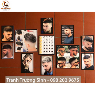 BỘ 11 TRANH TẤM CỨNG DÁN TƯỜNG (TÓC NAM)