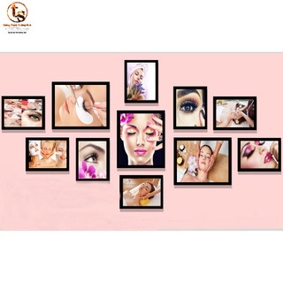 BỘ 11 TRANH TẤM CỨNG DÁN SPA + NỐI MI