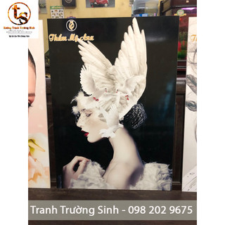 TRANH CÔ GÁI TRANG TRÍ PHONG CÁCH HIỆN ĐẠI
