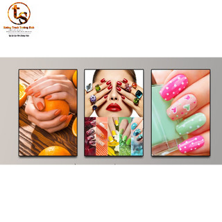 BỘ 3 TRANH NAIL MỚI NHẤT 2021 40*60