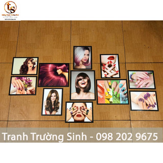 BỘ 11 TRANH SALON TÓC + NAIL