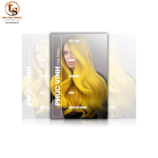 Bảng giá salon tóc + barber
