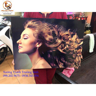 TRANH SALON TÓC FOMEX DÁN TƯỜNG NGANG