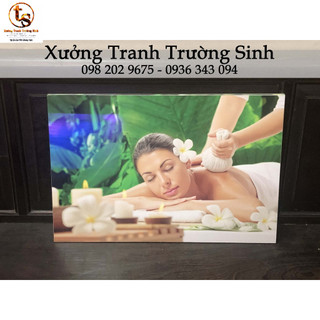BỘ 3 TRANH SPA THƯ GIÃN  (40x60x3)