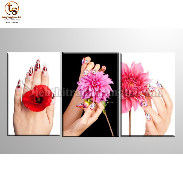 BỘ 3 TRANH NAIL