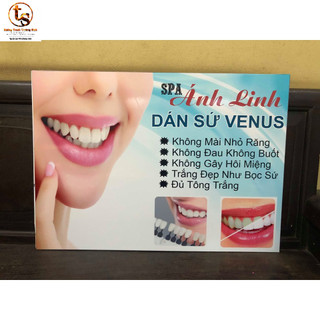 TRANH TẤM CỨNG DÁN NHA KHOA (60x80)