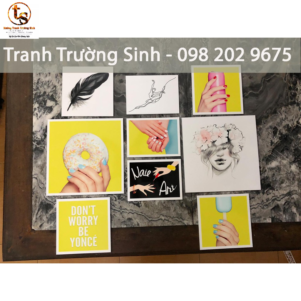 BỘ TRANH NAIL NGHỆ THUẬT