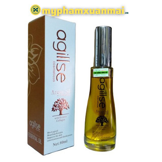 Tinh dầu dưỡng tóc Agillse Argan Oil siêu dưỡng phục hồi tóc 80ml A29