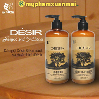 Lẻ gội hoặc xả desir phục hồi tóc 500ml