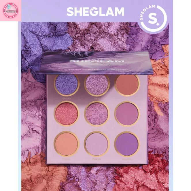 Bảng phấn mắt 9 ô SHEGLAM, Bảng màu mắt Sunset Beach