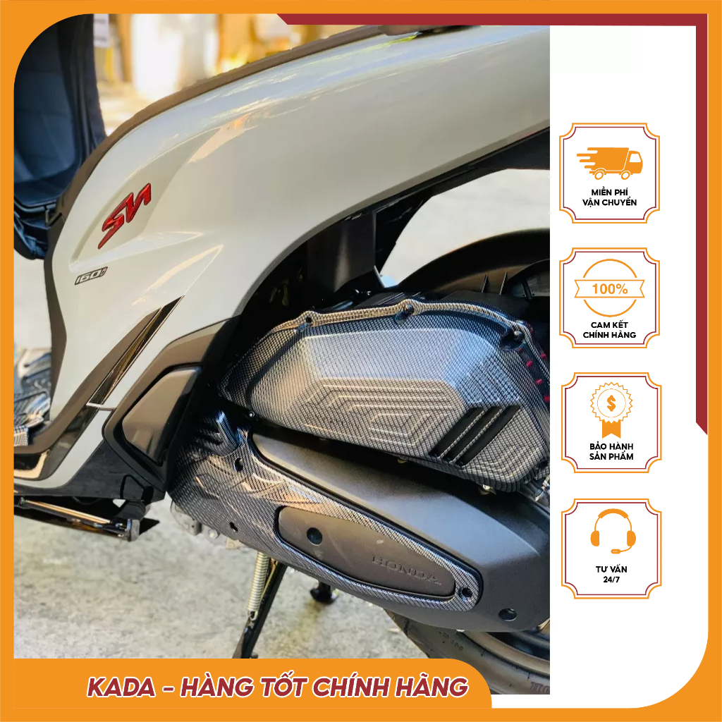 Ốp Bầu Gió (Po E) SH 160i/125i Cacbon và Xi Bảo Vệ Xe Honda SH 2020-2023 - CHính hãng Atistar