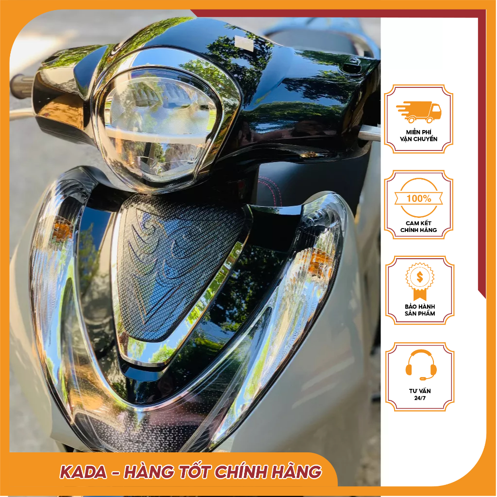 Mặt nạ dưới SH mode 2020- 2023 (Chỉ mũi) Cacbon và Xi Xe Honda SH Mode 2023- chính hãng Artistar- Làm bằng nhựa ABS