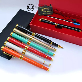 Bút ký cao cấp Lincoln Jr 010, đầu bi mực nước, thay ruột khi hết mực, nét 0.5 mm hoặc 0.7 mm