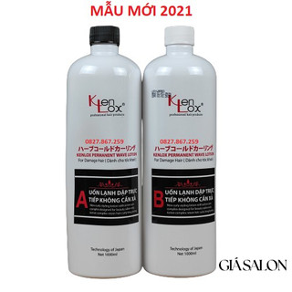 Uốn xoăn lạnh khỏe kenlox không cần xả giữa 1000ml