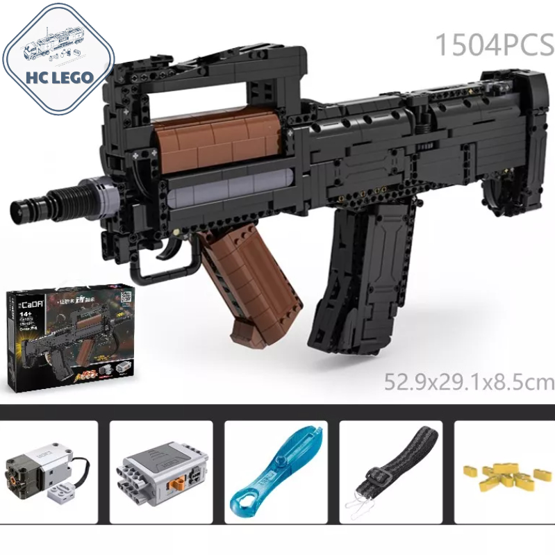 Lego khối xây lắp ráp súng nhiều loại tăng độ khó và kiên trì cho bé