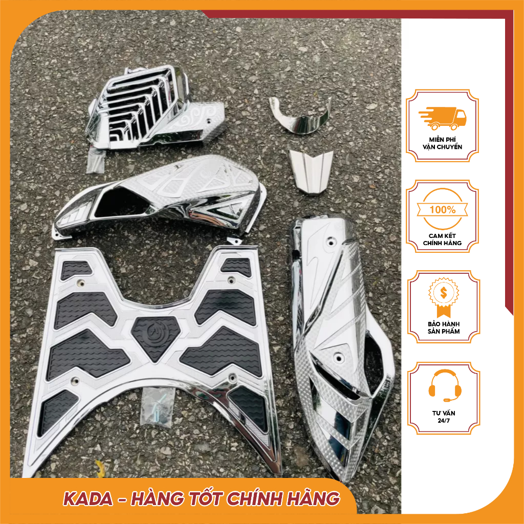 Phụ Kiện Xe Máy Vario 160 năm 2022-2023 - Ốp Trang Trí Carbon -Xe Honda Vario 160 - Chính Hãng Artistar