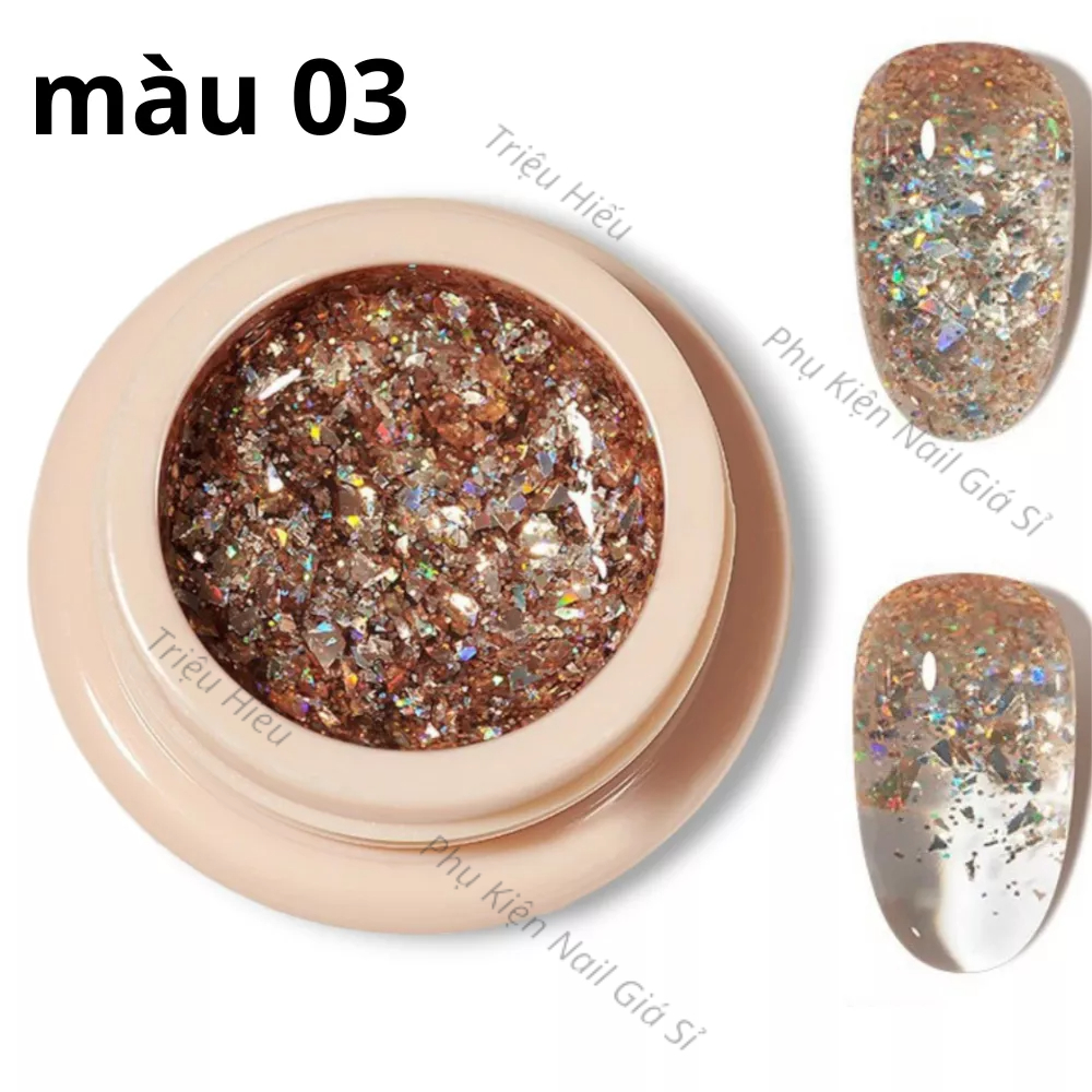 Gel nhũ thủy tinh