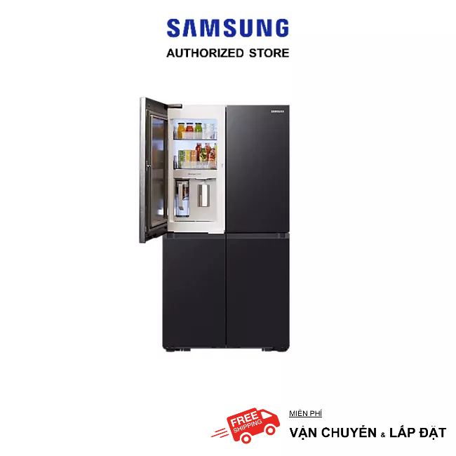 Tủ lạnh Samsung 4 Cửa với Beverage Center™, 648L RF59C766FB1