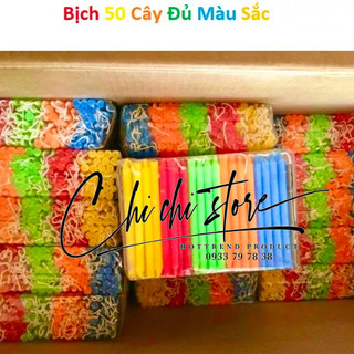 Bịch 50 cây nến, đèn cầy trung thu, nến lồng đèn trung thu giá rẻ