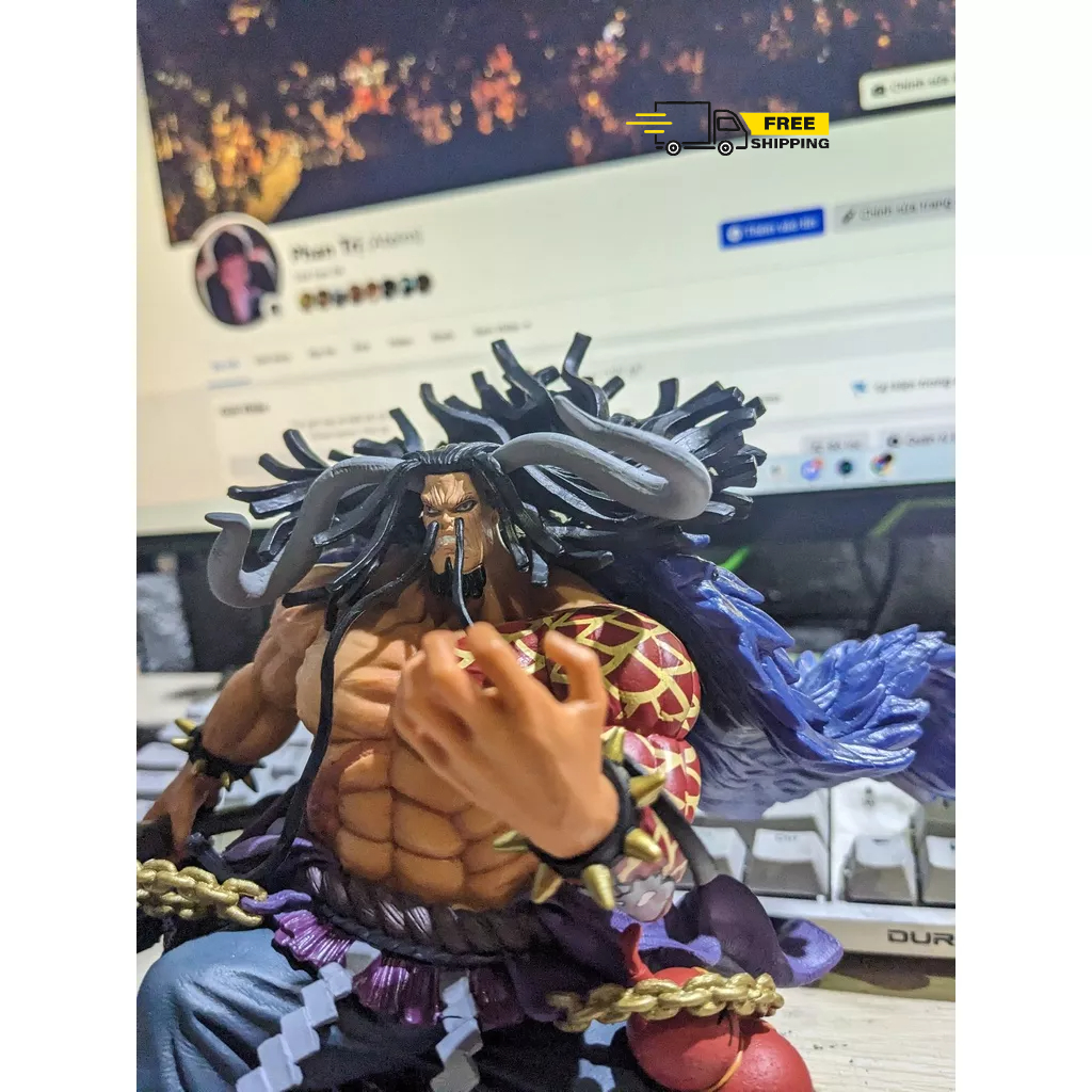 Mô hình One Piece Tứ Hoàng Kaido 18cm