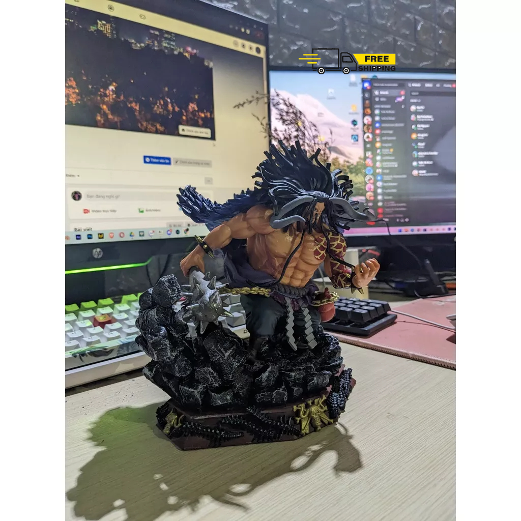 Mô hình One Piece Tứ Hoàng Kaido 18cm