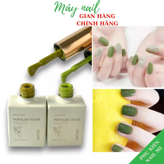 Sơn gel màu xanh bơ, xanh ngọc