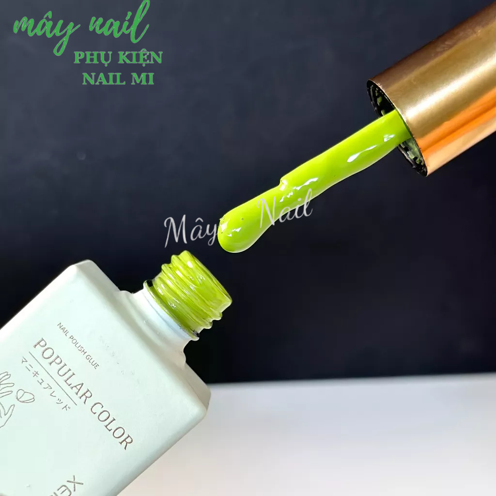 Sơn gel màu xanh bơ, xanh ngọc