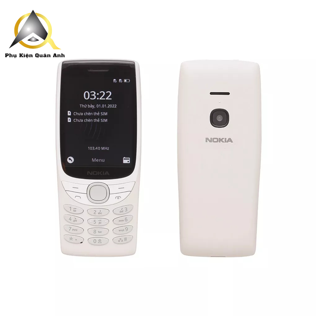 Điện thoại Nokia 8210 4G Máy 2SIM - Màn hình 2.8 inch - Camera 0.3 Mp - Pin trâu 1450 mAh