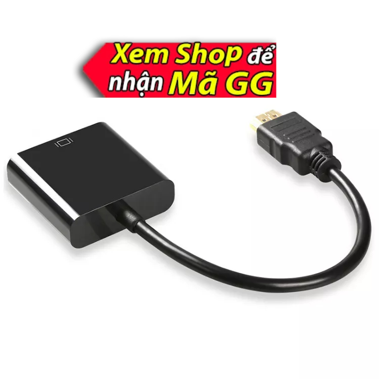 Dây cáp hdmi sang vga, cáp hdmi ra vga, dây hdmi to vga có âm thanh full hd fullhd, dây hd hdmi to vga 1080 full hd pc