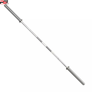 Thanh đòn tạ thẳng , chất liệu thép mạ inox 2.2m + 2 kẹp khóa