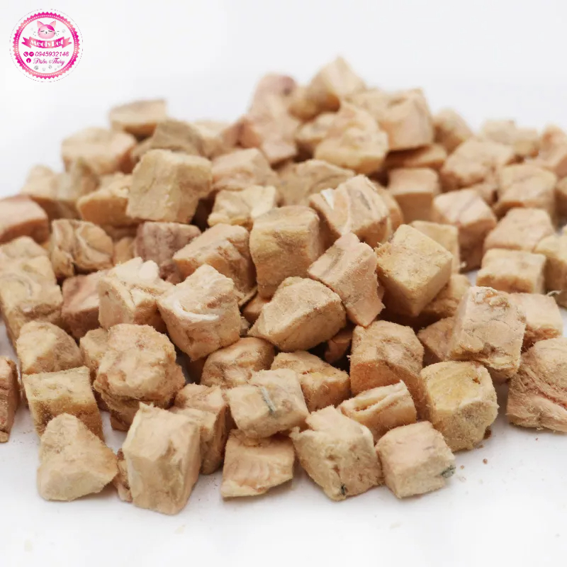 Cá Hồi Sấy Ăn Liền Dành Cho Cún Mèo - 50G