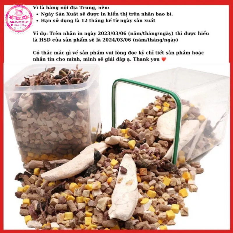 Cá Hồi Sấy Ăn Liền Dành Cho Cún Mèo - 50G