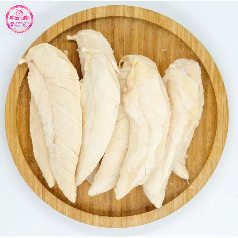 Gà Sấy Nguyên Miếng Dành Cho Cún Mèo - 100G