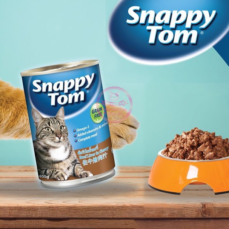 Pate Mèo Snappy Tom - 400G