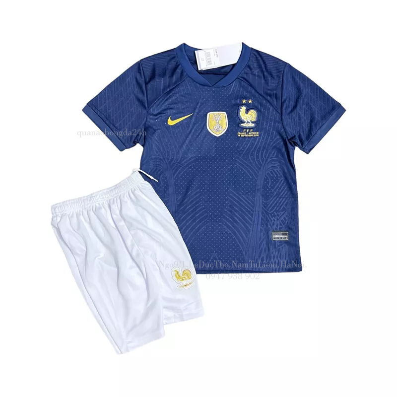 Quần Áo Bóng Đá Trẻ Em, Áo Đá Banh Trẻ Em In Sẵn Tên Số Cầu Thủ Như Hình