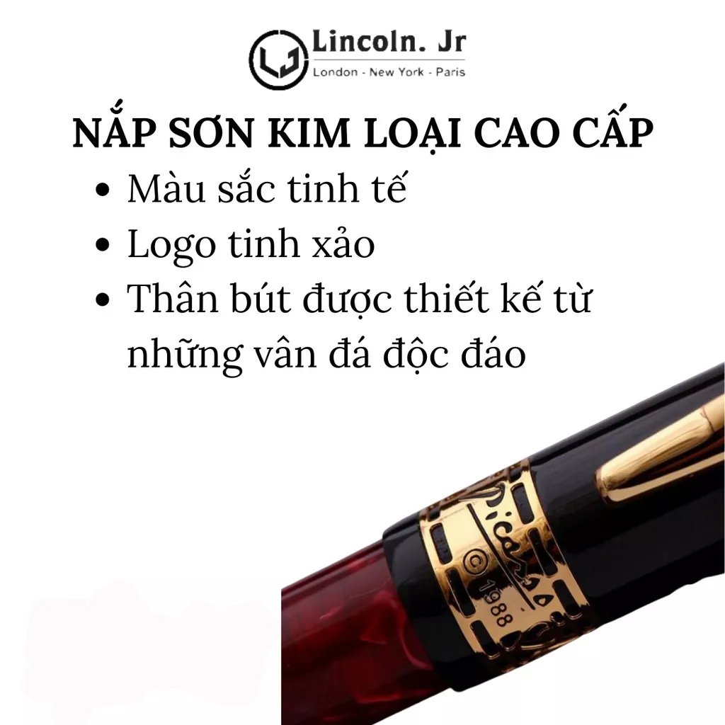 Bút Ký Cao Cấp Picasso Xanh 915RGR Tia Sáng Miễn Phí Khắc Tên